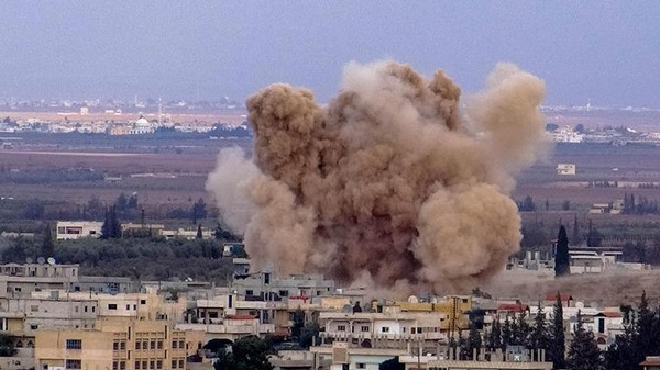 70 ألف برميلٍ متفجر ألقاها النظام على مناطق خارج سيطرته