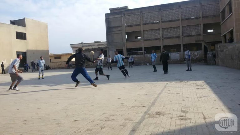 A Football League in Houla.. Challenges the War