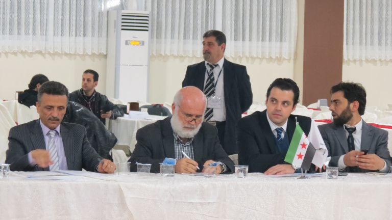 أعضاء مجالس إدلب ينتخبون ممثليهم في الريحانية !