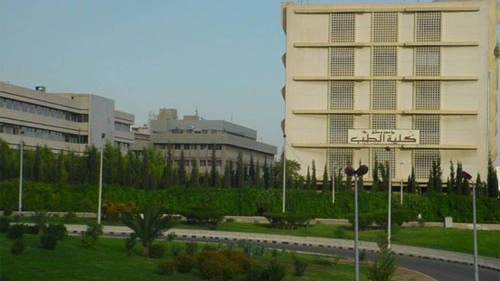 عملية انتحارية في نفق كلية الطب البشري بدمشق