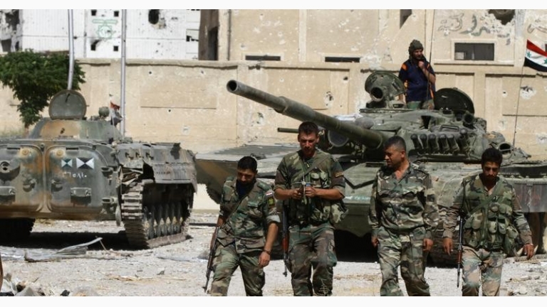 عن طريق الخطأ… قوات النظام تستهدف عناصر لها في الغوطة الشرقية