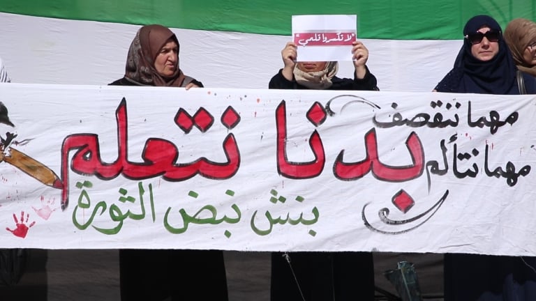 ادلب: ناشطات نسويات يطلقن حملة بعنوان 