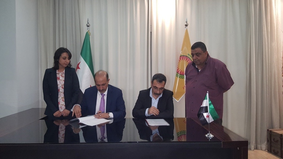 الإدارة الذاتية وتيار الغد المعارض يوقعان تفاهماً مشتركاً حول سوريا
