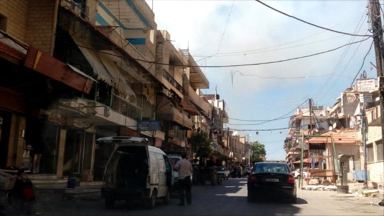 الفرقة الرابعة تمنع دخول المواد الغذائية إلى الزبداني 