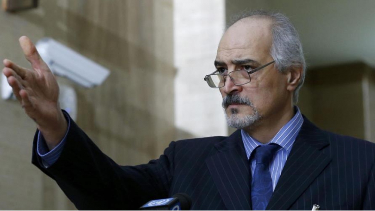 الجعفري: يجب على المعارضة والمبعوث الدولي ادانة الارهاب
