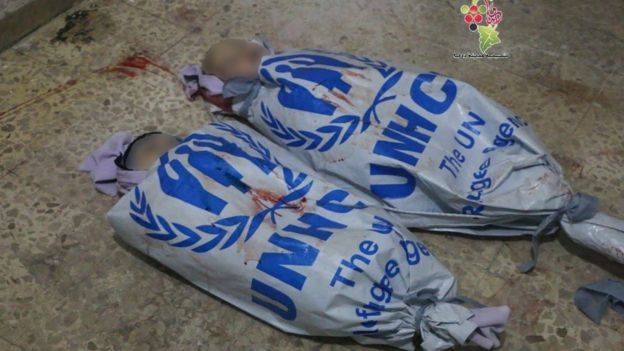 قافلة مساعدات ثانية إلى الغوطة الشرقية 