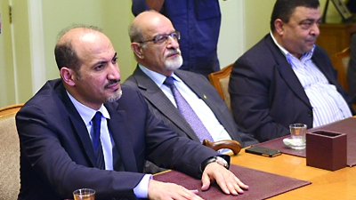 الجربا إلى موسكو الاسبوع المقبل