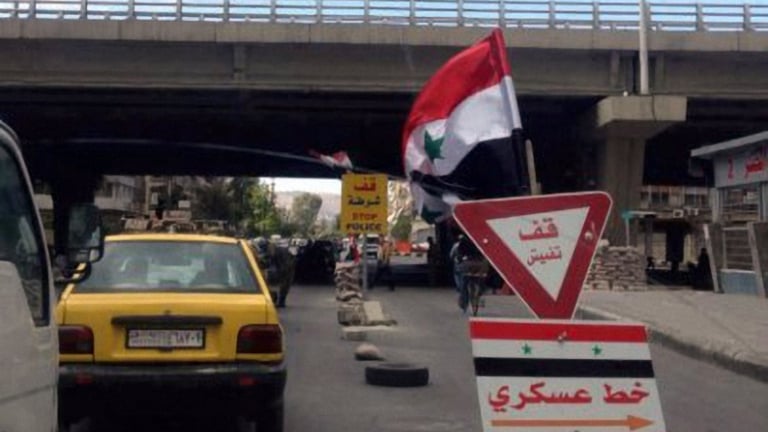 الخط العسكري في سوريا 