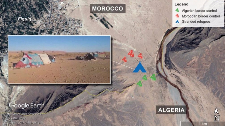 المغرب يستقبل السوريين العالقين على حدوده مع الجزائر