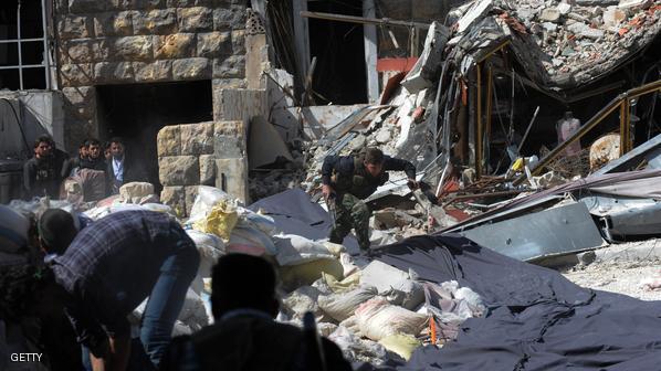 المرصد:  حلب تشهد أعنف الاشتباكات منذ شباط 2012