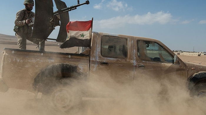 النظام السوري يصل الى الحدود العراقية قرب 