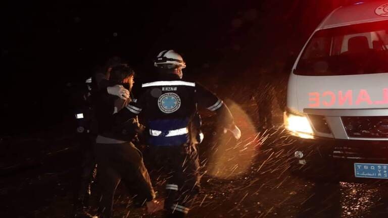 الرقة: وفاة 6 نساء وأطفال غرقاً جرّاء السيول 