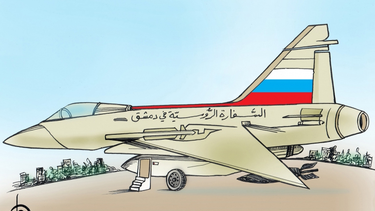 السفارة الروسية في دمشق!