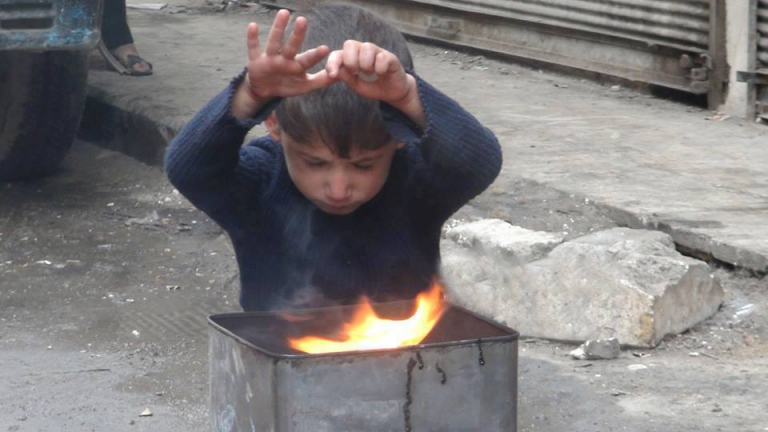 الشتاء يتحول إلى كارثة في حلب 