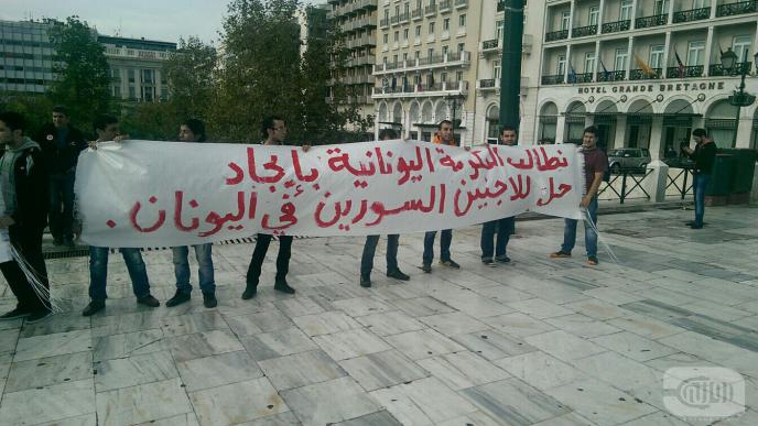 اليونان تحاول مجدداً إخلاء مخيم ايدوميني