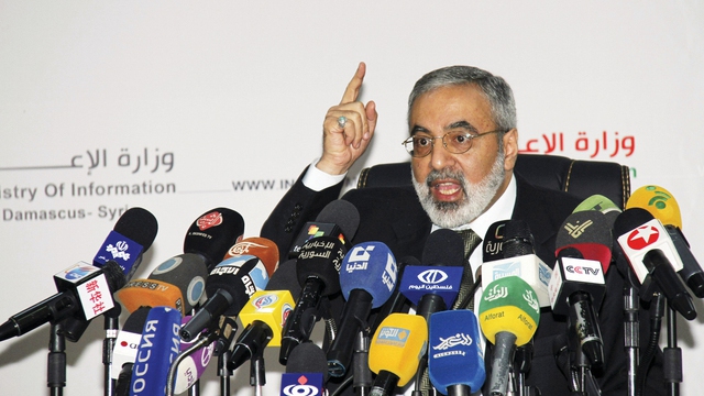 الزعبي: فتح  باب الترشح  للرئاسة أواخر نيسان