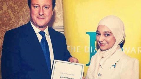 شام مأمون.. الطفلة السورية التي حصلت على جائزة الأميرة ديانا 
