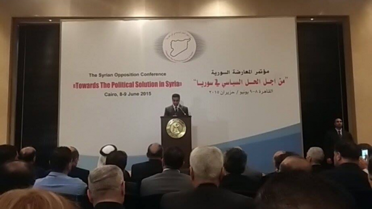 انطلاق مؤتمر القاهرة للمعارضة السورية 