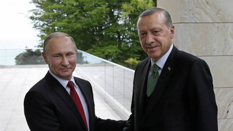 أردوغان: صديقي بوتين يرغب بإنهاء المأساة في سوريا
