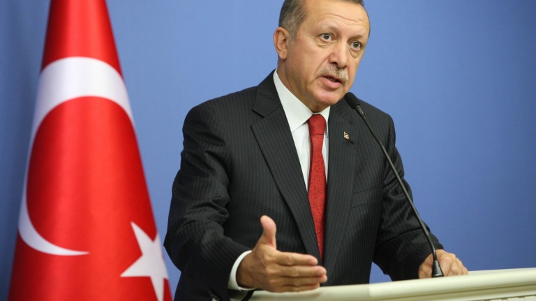 أردوغان يجدد رفضه لتأسيس اي دولة 