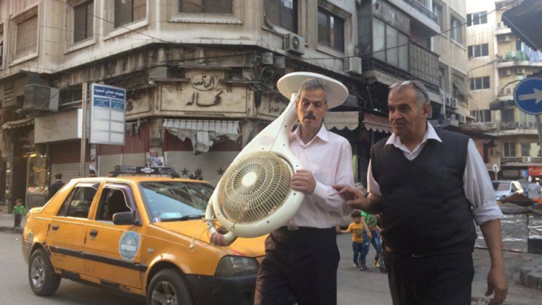 ارتفاع أسعار المراوح ينعش أسواق التعفيش من جديد