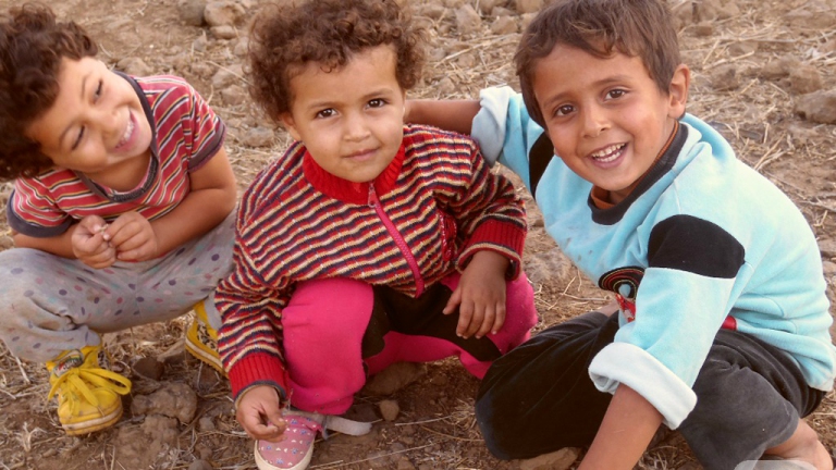 أطفال القنيطرة يعيشون تفاصيل الحرب