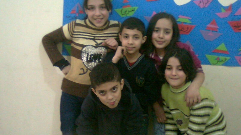 أطفال يرسمون ما عجزوا عن قوله في مخيم شاتيلا 