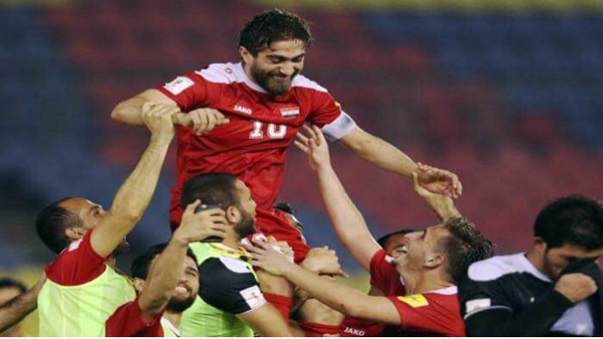 بعد قطر..المنتخب السوري يواجه ايران