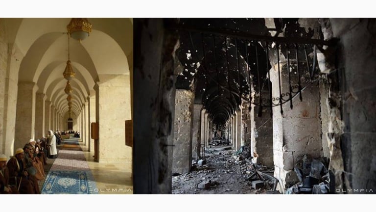 بالصور.. حلب قبل الدمار وبعده