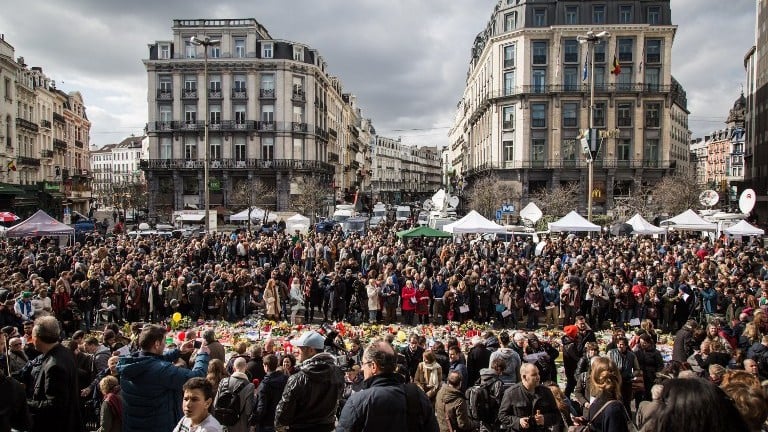 Belgium: An Islamic funeral Prayer for Martyrs!