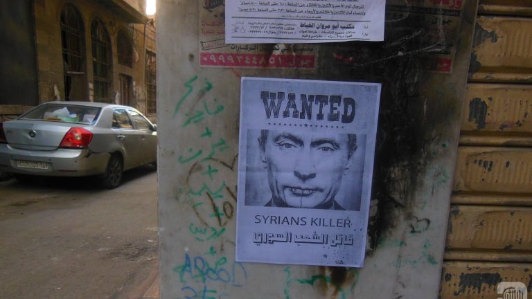 Bloody Images of Putin... Invade the Capital, Damascus!