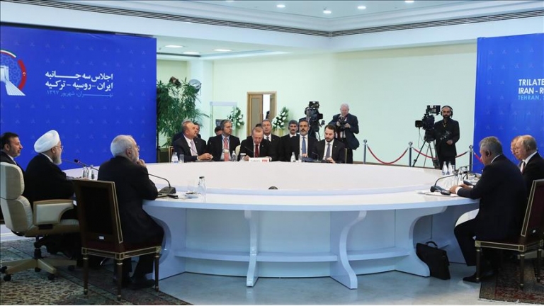 بيان قمة طهران: سيتم حل ملف إدلب وفق (أستانا)