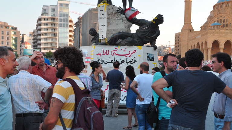 بيروت تتذكر مجزرة الكيماوي في الغوطة