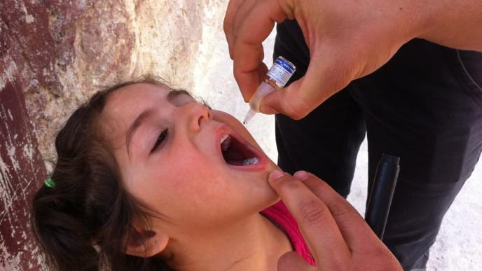 CHILDREN POLIO VACCINATION CAMPAIGN