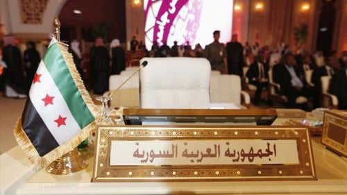 دبلوماسي عريي: عدم تسليم مقعد سوريا للائتلاف بطلب من هيئة التنسيق  