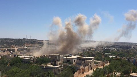 ضحايا بغارات وقذائف على حلب وإدلب