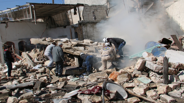 ضحايا بقصف على حلب وريفي حمص وإدلب