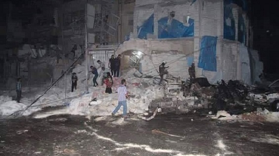ضحايا بينهم أطفال وكادر طبي بقصف على مشفى بحلب