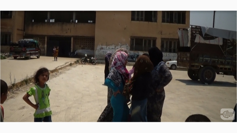 Displaced People Live in Public Facilities in Rural Hama!