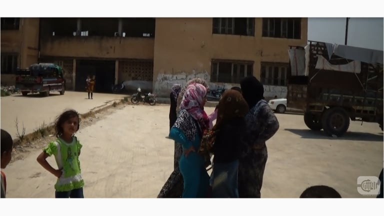Displaced People Live in Public Facilities in Rural Hama!