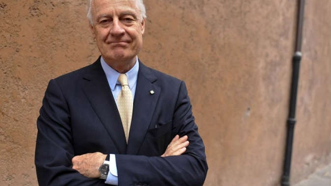 دي ميستورا يلتقي رئيس مجلس قيادة الثورة في غازي عنتاب 