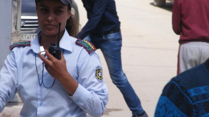 Four Traffic Policewomen in Afrin!