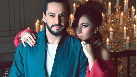 جائزة سويدية تنالها الفنانة السورية ديمة بياعة وزوجها المغربي