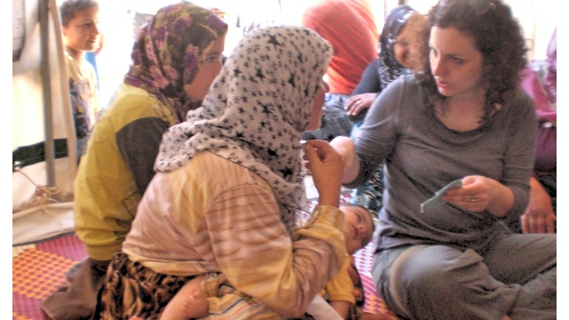جرعة أمل ايطالية لأطفال سوريا