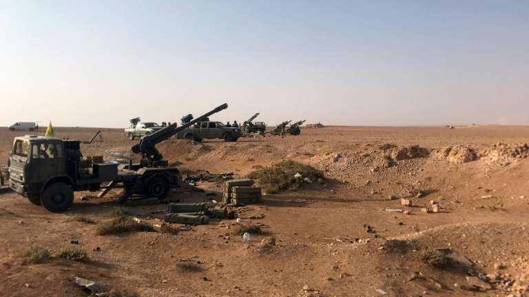 جيش النظام يقترب من السيطرة على البوكمال