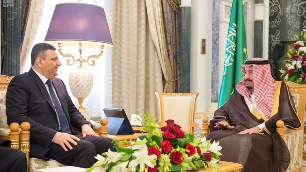 حجاب يلتقي ملك السعودية ويطالب بالدعم العسكري