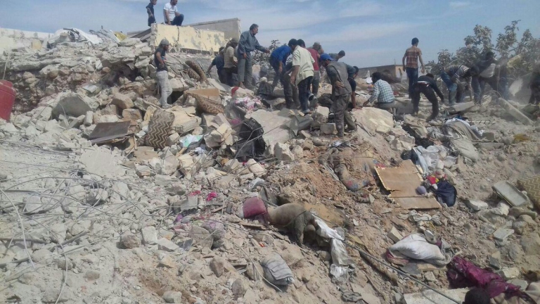 حلب.. عشرات القتلى بينهم عائلة كاملة