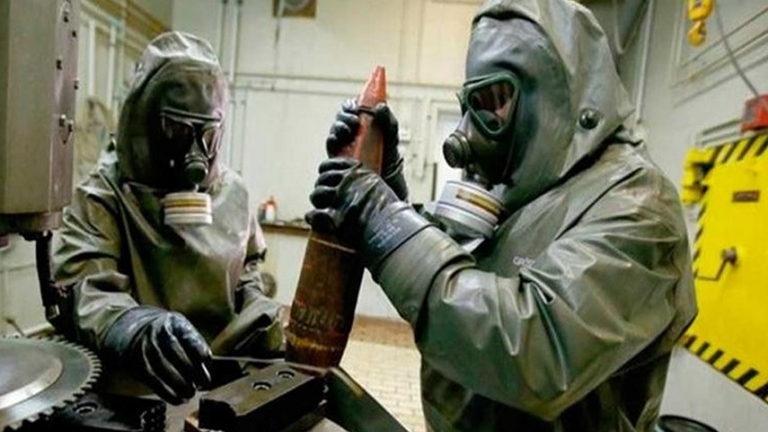 حلب.. تبادل اتهامات باستخدام الكلور بين النظام والمعارضة