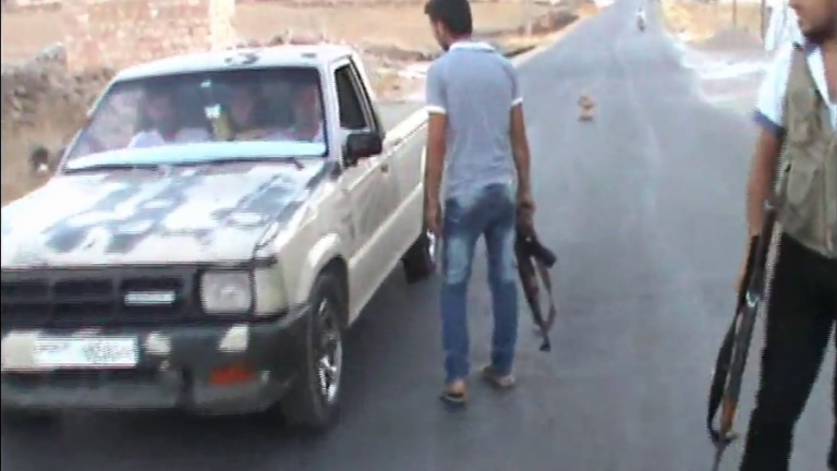 حواجز الجيش الحر وقطاع الطرق في إدلب 