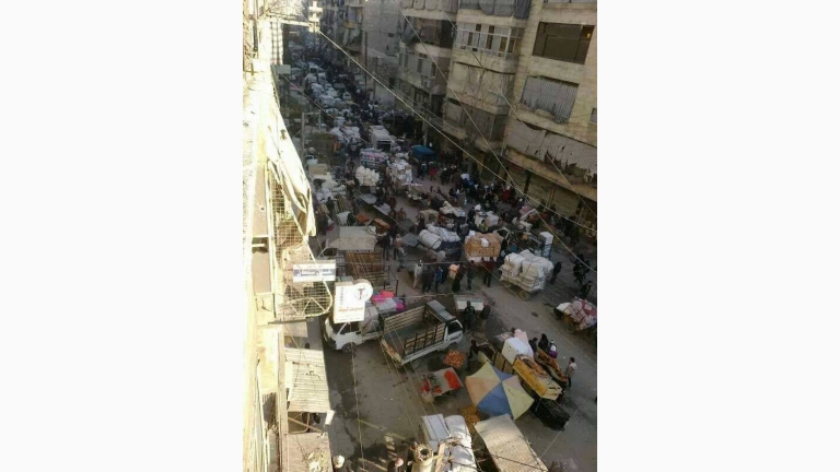 حركة نزوح كبيرة من المناطق الشرقية في حلب 